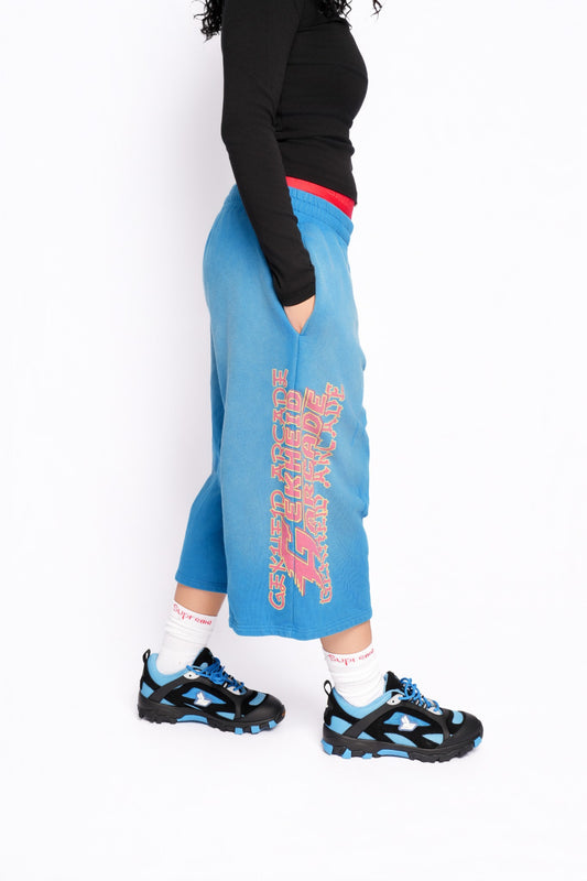 BLUE "ARCADE" SHORTS